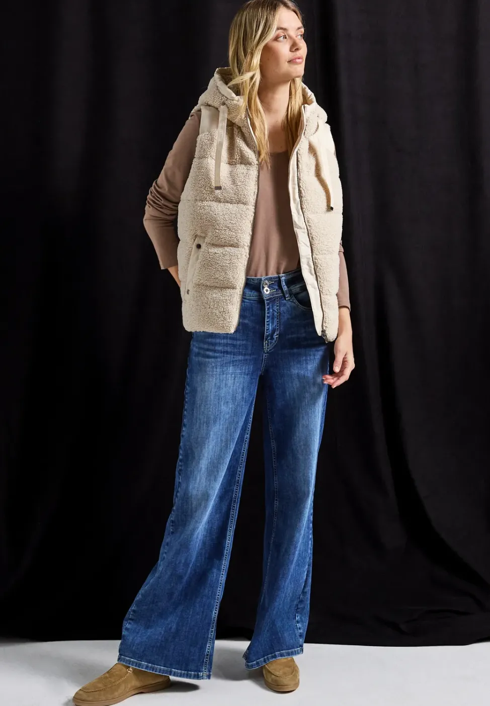Gilet Teddy Struktumix
