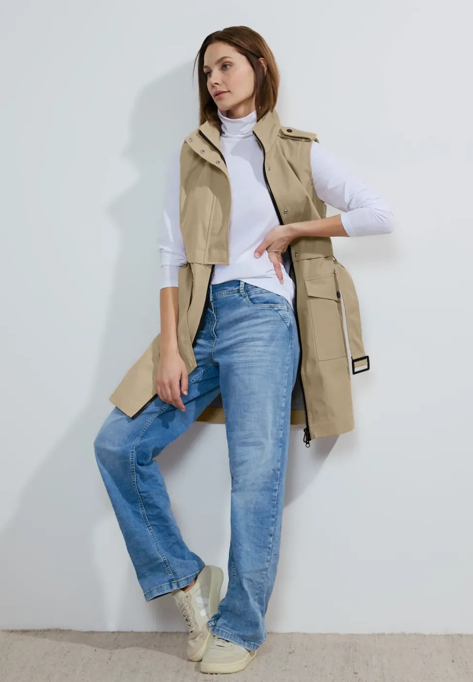 Gilet trench moderne