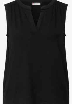 Haut en jersey Split Neck