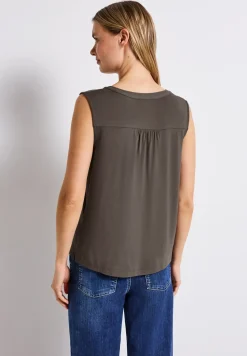 Haut en jersey Split Neck