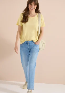High Waist Barrel Leg Jeans en Loose Fit