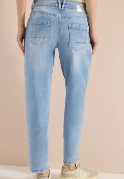 High Waist Barrel Leg Jeans en Loose Fit