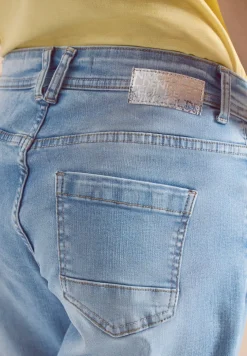 High Waist Barrel Leg Jeans en Loose Fit