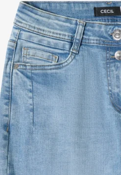 High Waist Barrel Leg Jeans en Loose Fit