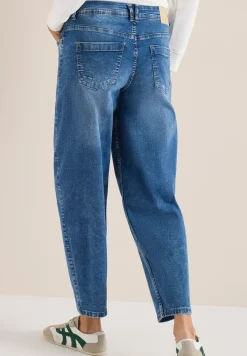 High Waist Barrel Leg Jeans en Loose Fit