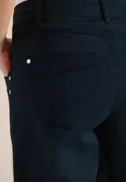High Waist Flared Leg Pantalon Loose Fit