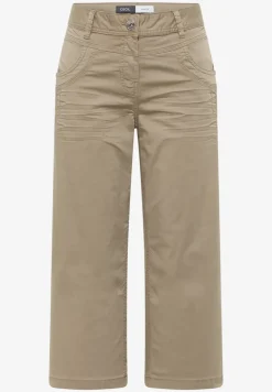High Waist Flared Leg Pantalon Loose Fit