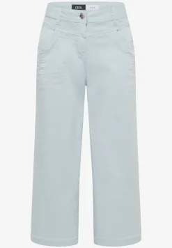 High Waist Flared Leg Pantalon Loose Fit