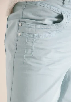 High Waist Flared Leg Pantalon Loose Fit
