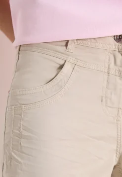 High Waist Flared Leg Pantalon Loose Fit
