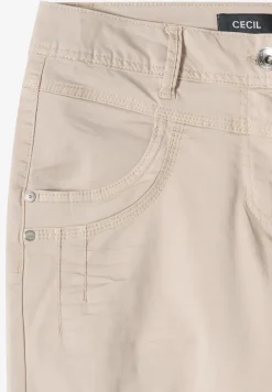 High Waist Flared Leg Pantalon Loose Fit