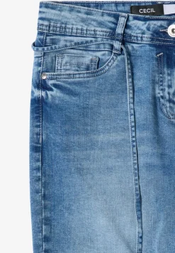 High Waist Straight Leg Jeans avec Loose Fit