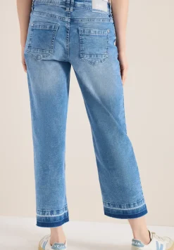 High Waist Straight Leg Jeans avec Loose Fit