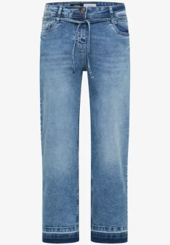 High Waist Straight Leg Jeans avec Loose Fit