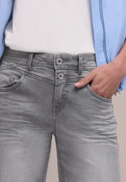 High Waist Wide Leg Jeans en Loose Fit
