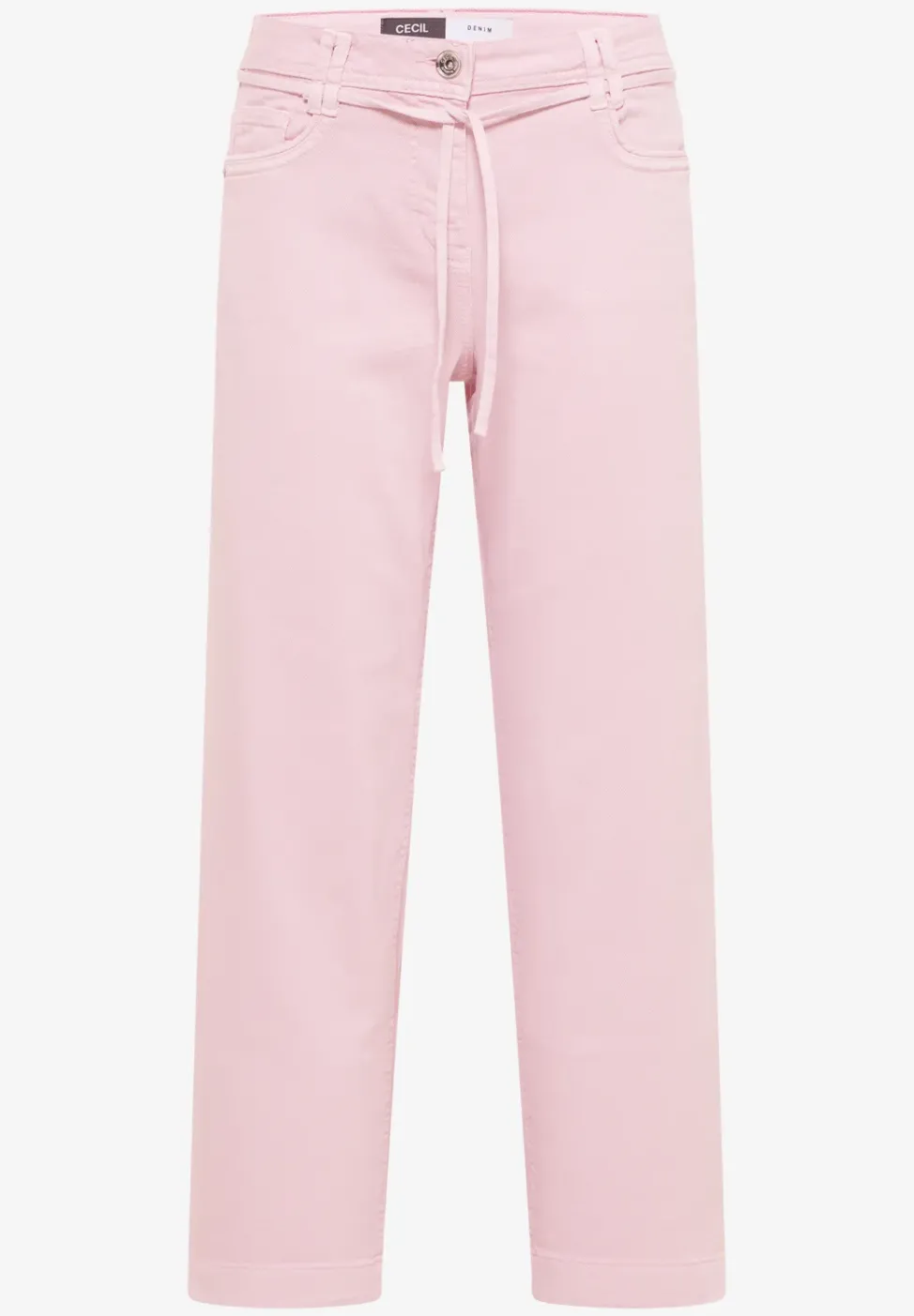 High Waist Wide Leg Jeans en Loose Fit