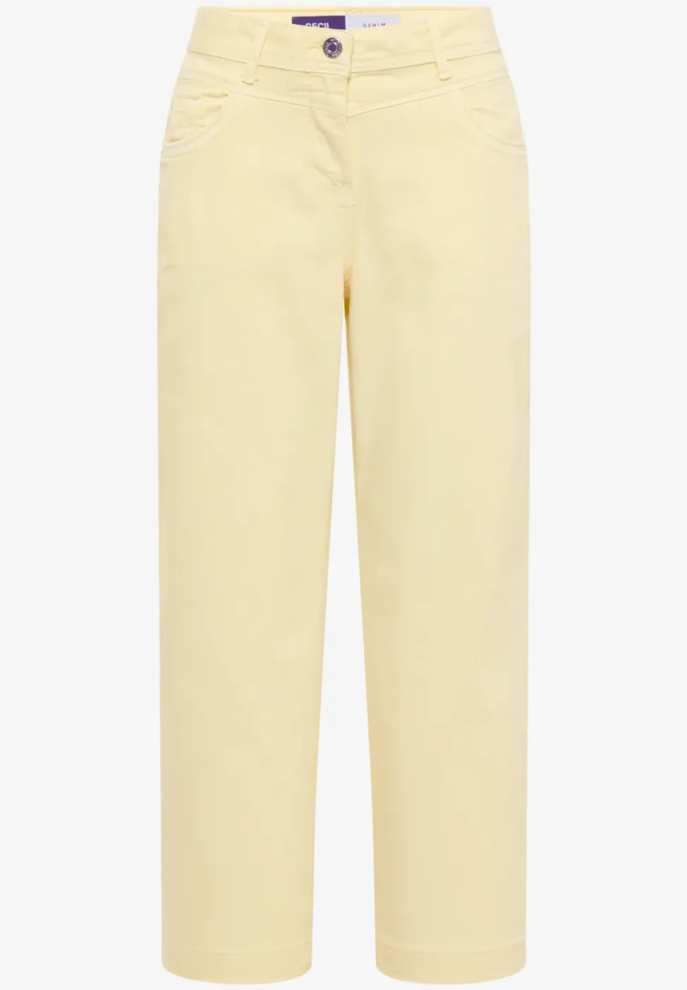 High Waist Wide Leg Jeans en Loose Fit
