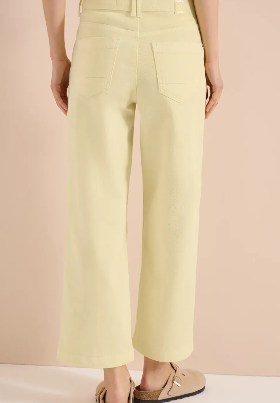 High Waist Wide Leg Jeans en Loose Fit
