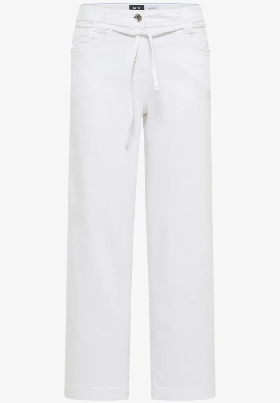 High Waist Wide Leg Jeans en Loose Fit