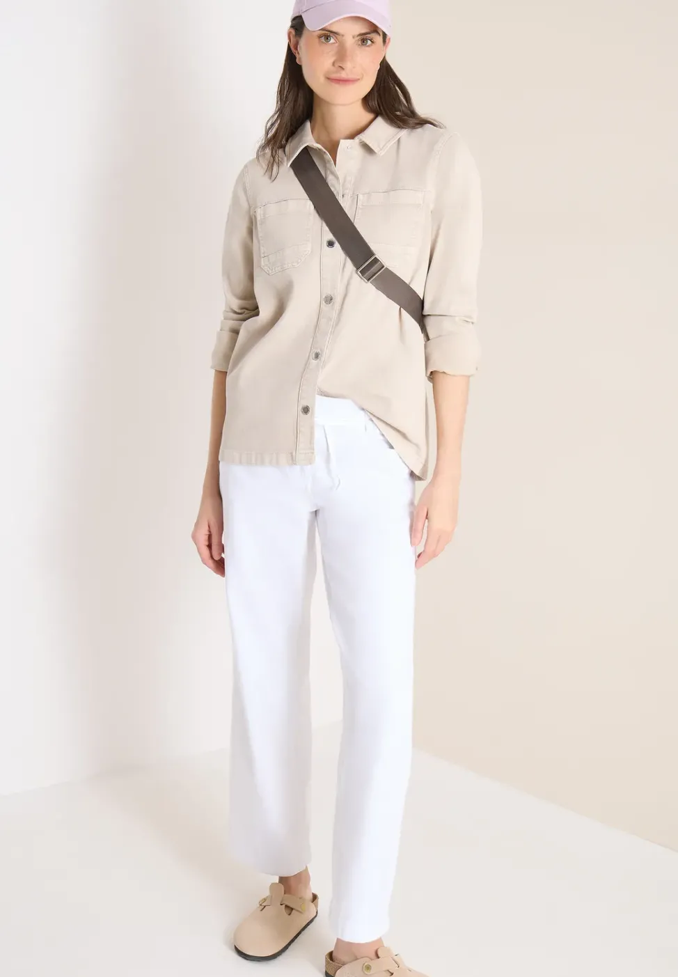 High Waist Wide Leg Jeans en Loose Fit