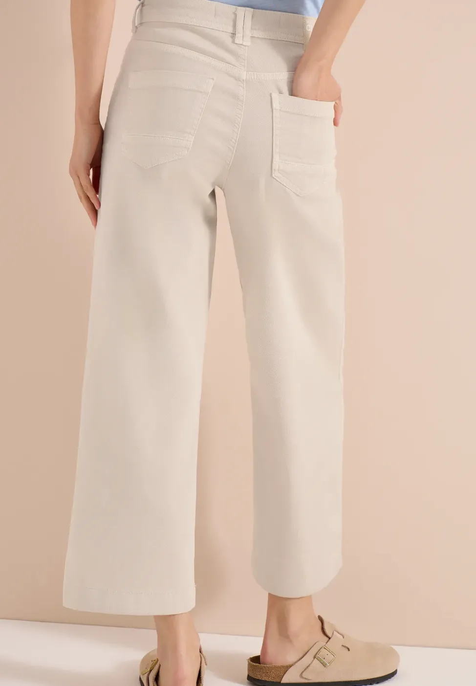High Waist Wide Leg Jeans en Loose Fit