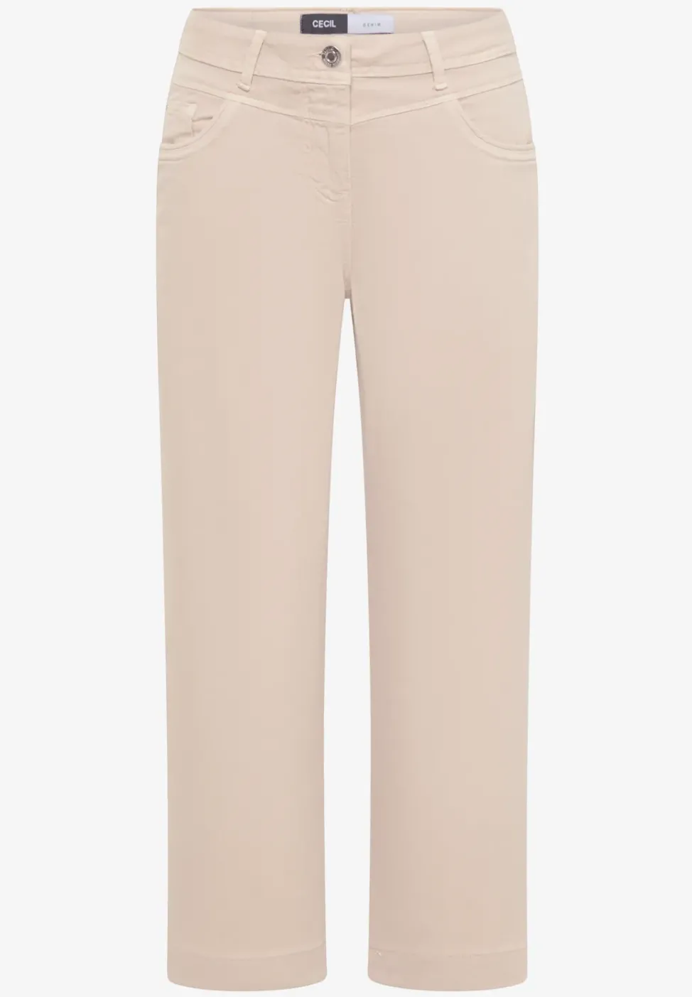 High Waist Wide Leg Jeans en Loose Fit