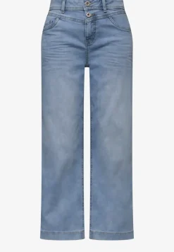 High Waist Wide Leg Jeans en Loose Fit