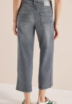 High Waist Wide Leg Jeans en Loose Fit