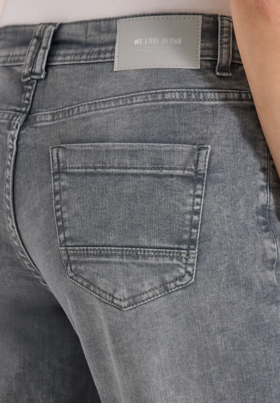 High Waist Wide Leg Jeans en Loose Fit