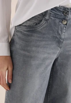 High Waist Wide Leg Jeans en Loose Fit