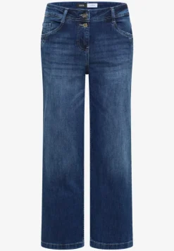 High Waist Wide Leg Jeans en Loose Fit