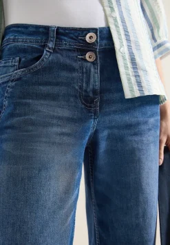 High Waist Wide Leg Jeans en Loose Fit