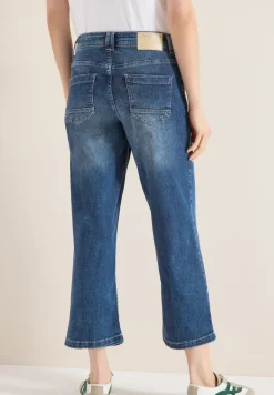 High Waist Wide Leg Jeans en Loose Fit