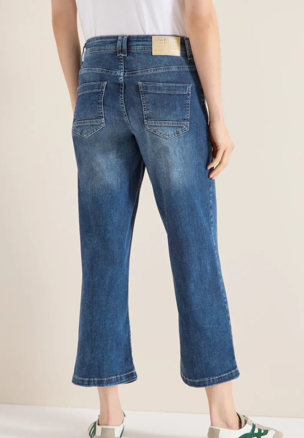 High Waist Wide Leg Jeans en Loose Fit