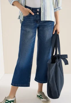 High Waist Wide Leg Jeans en Loose Fit