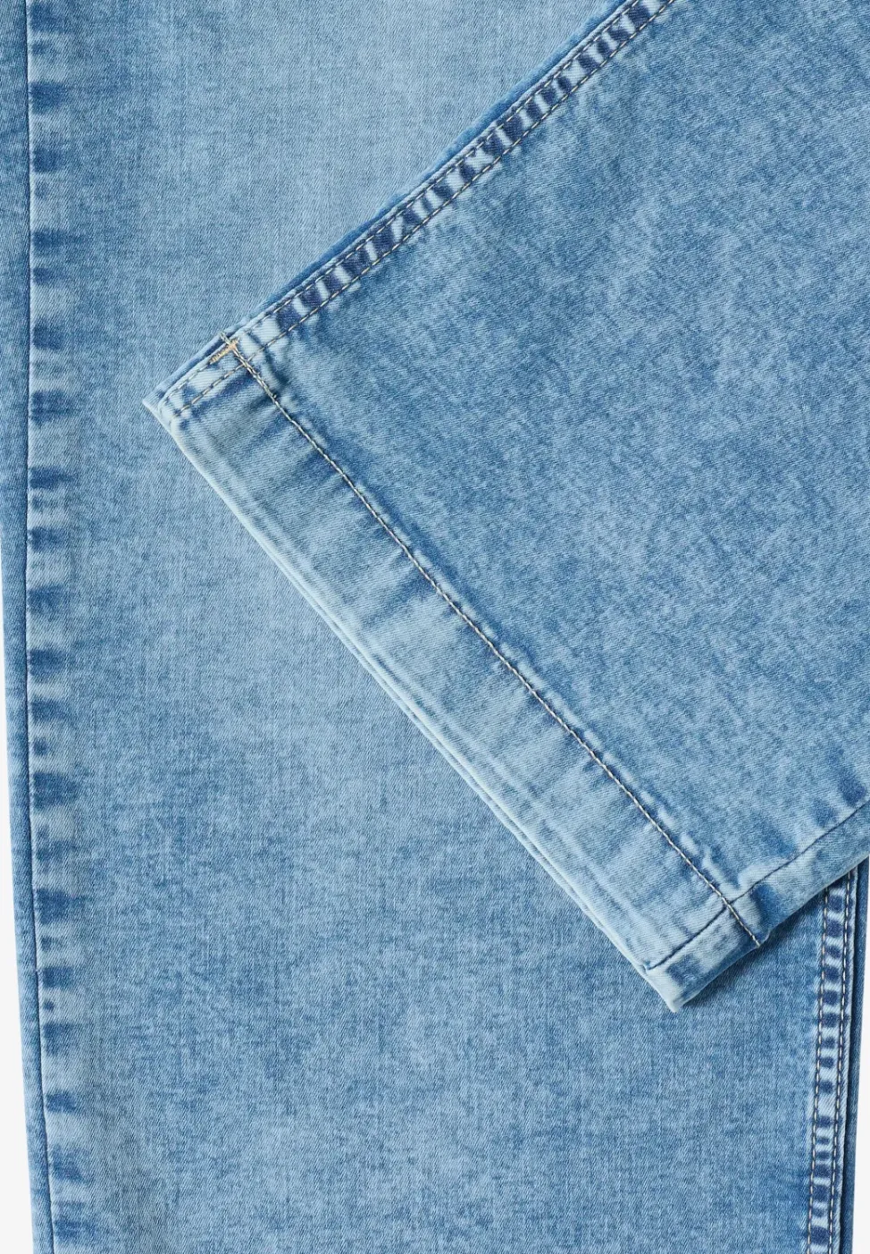High Waist Wide Leg Jeans en Loose Fit
