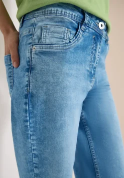 High Waist Wide Leg Jeans en Loose Fit