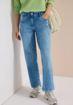 High Waist Wide Leg Jeans en Loose Fit