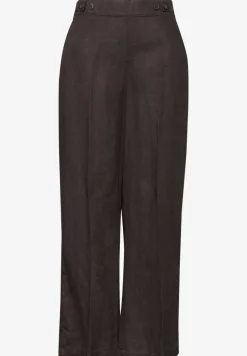 High Waist Wide Leg Pantalon en lin