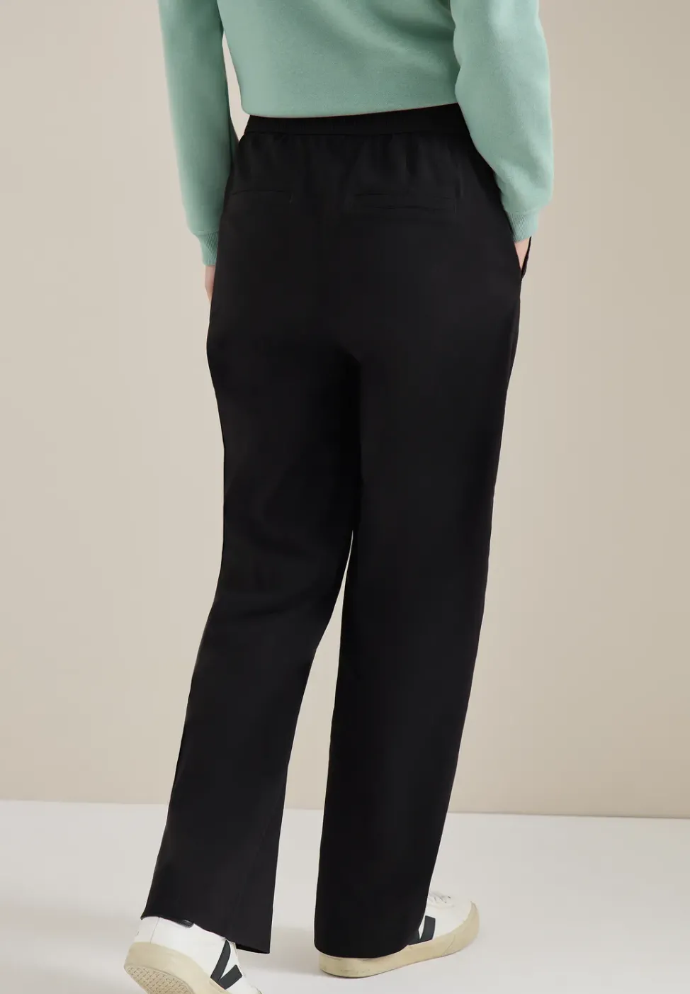 High Waist Wide Leg Pantalon Loose Fit