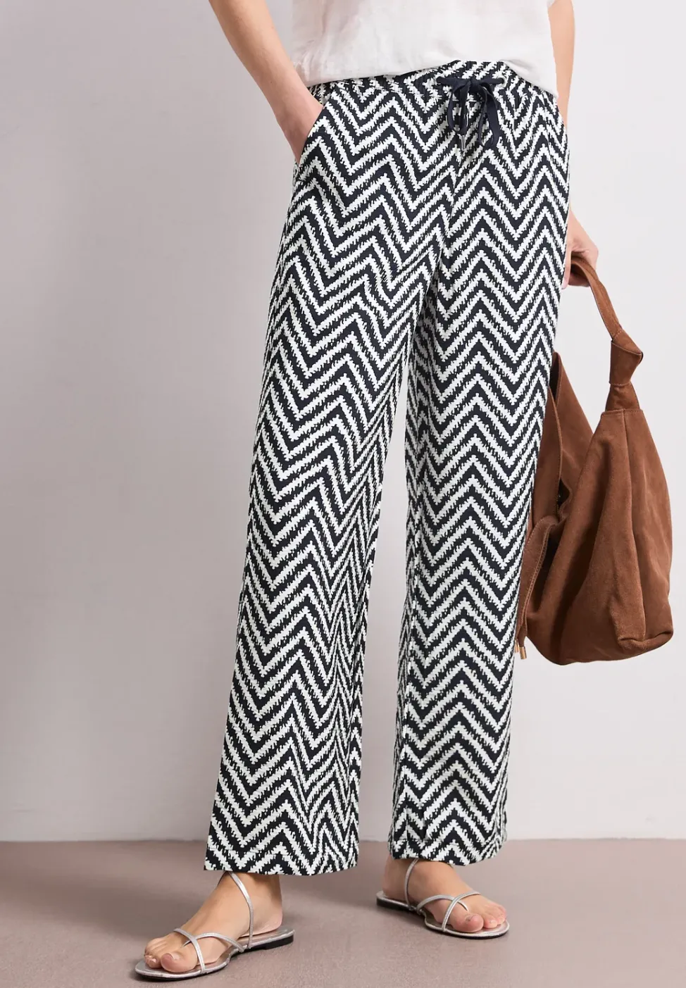 High Waist Wide Leg Pantalon Loose Fit