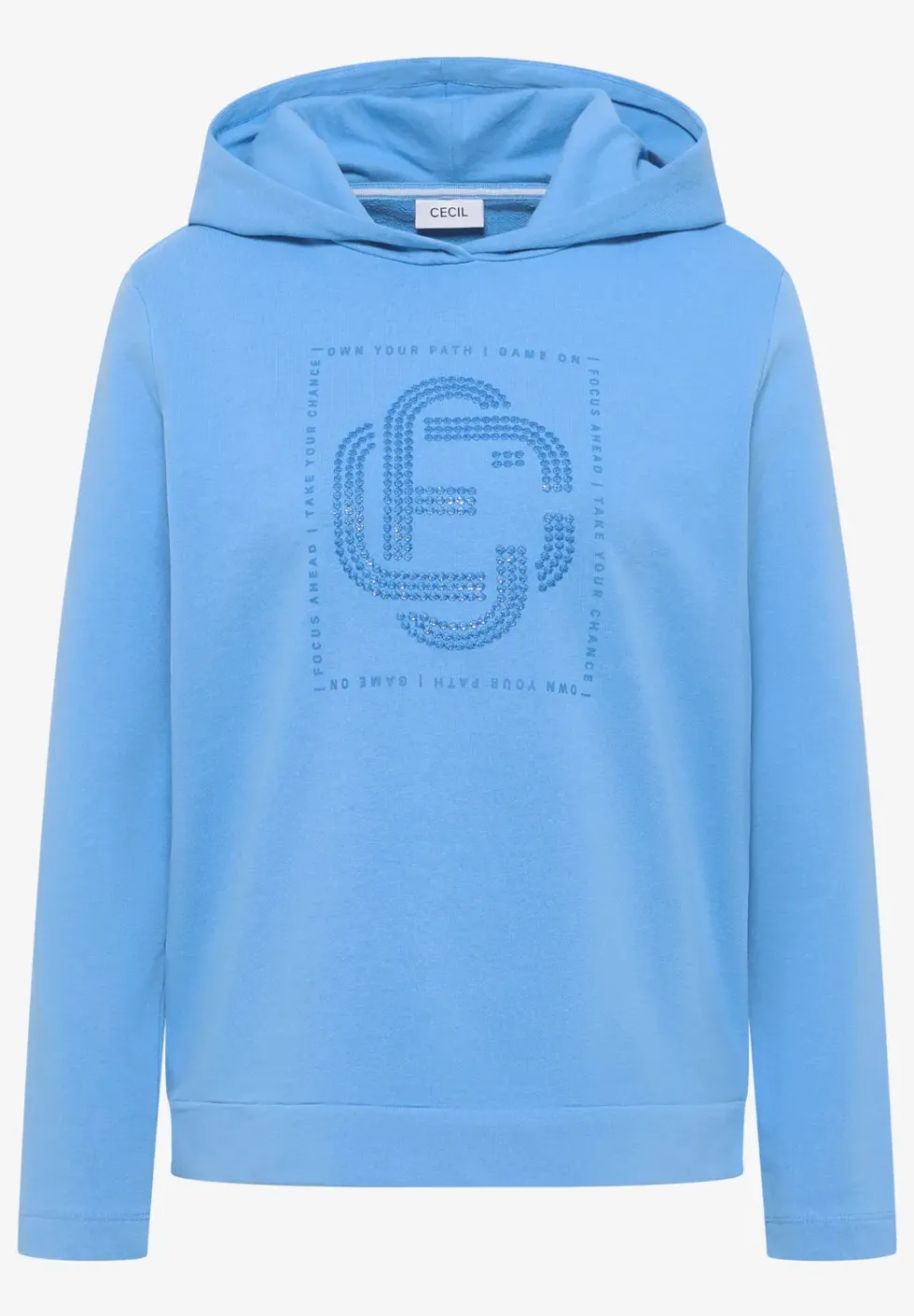 Hoodie avec pierres précieuses