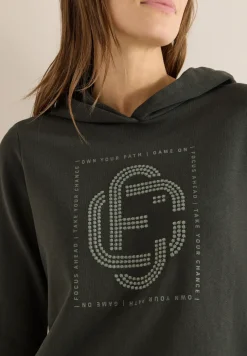 Hoodie avec pierres précieuses