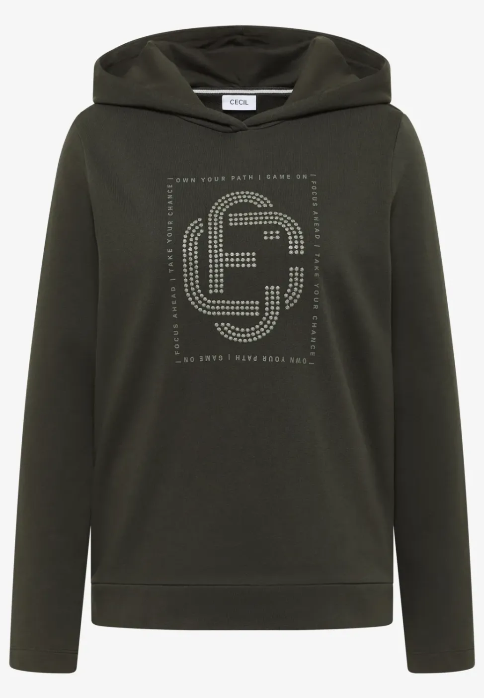 Hoodie avec pierres précieuses