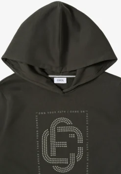 Hoodie avec pierres précieuses