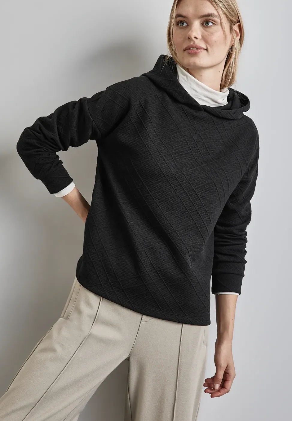 Hoodie avec structure