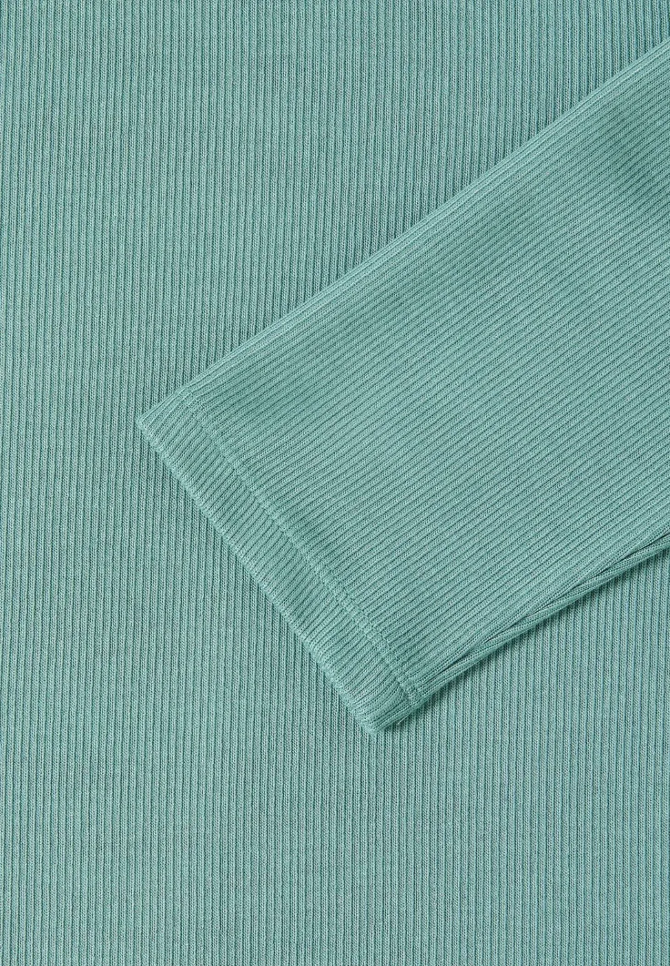 Hoodie shirt en structure côtelée