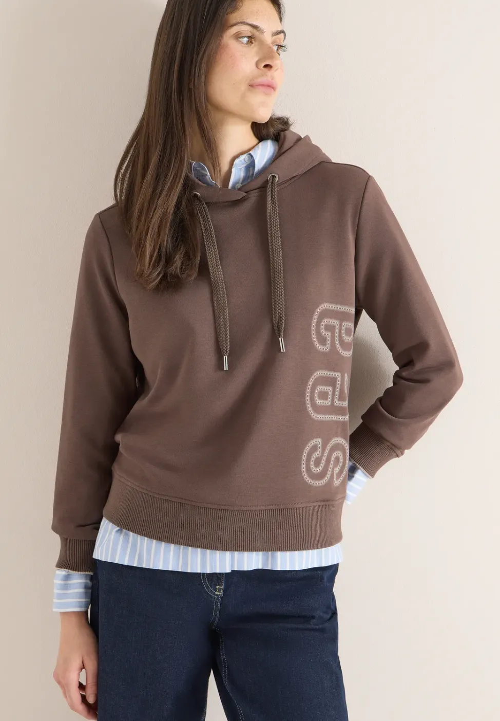 Hoodie avec backprint
