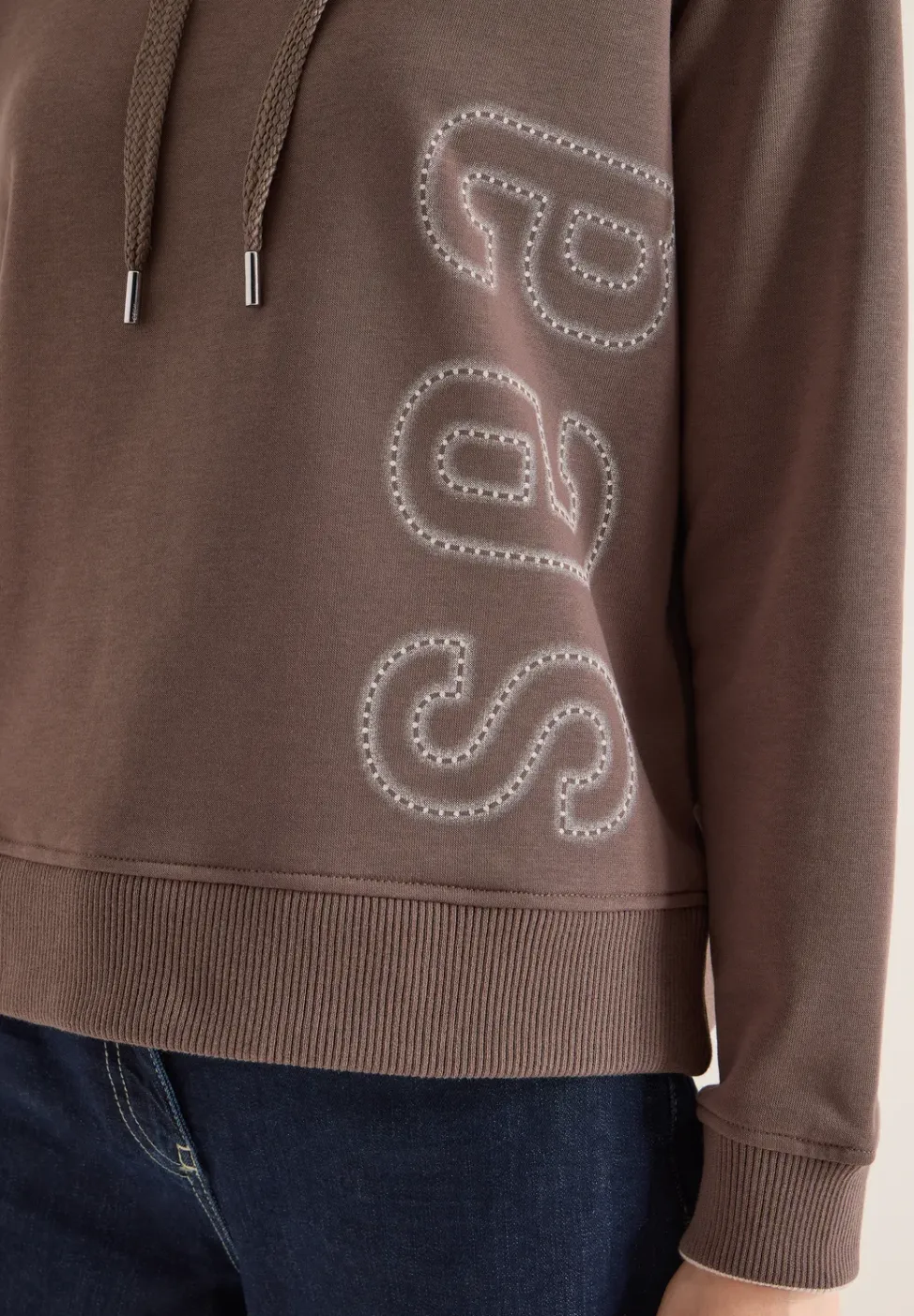 Hoodie avec backprint