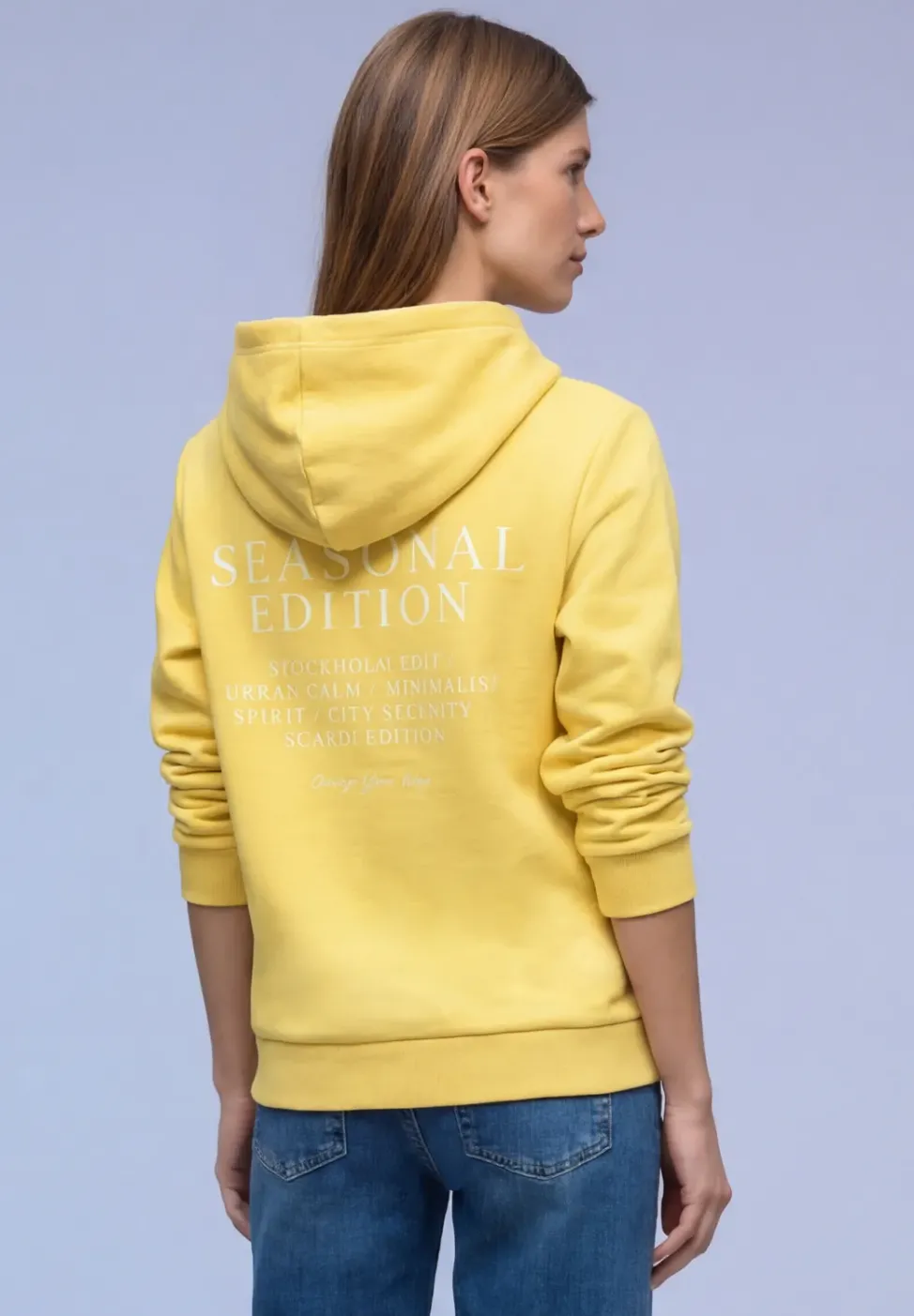 Hoodie avec backprint